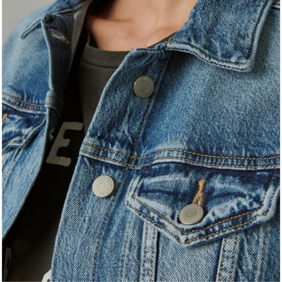 Lucky Brand The Tomboy Trucker Denim Jacket Size XS - Picture 2 of 14